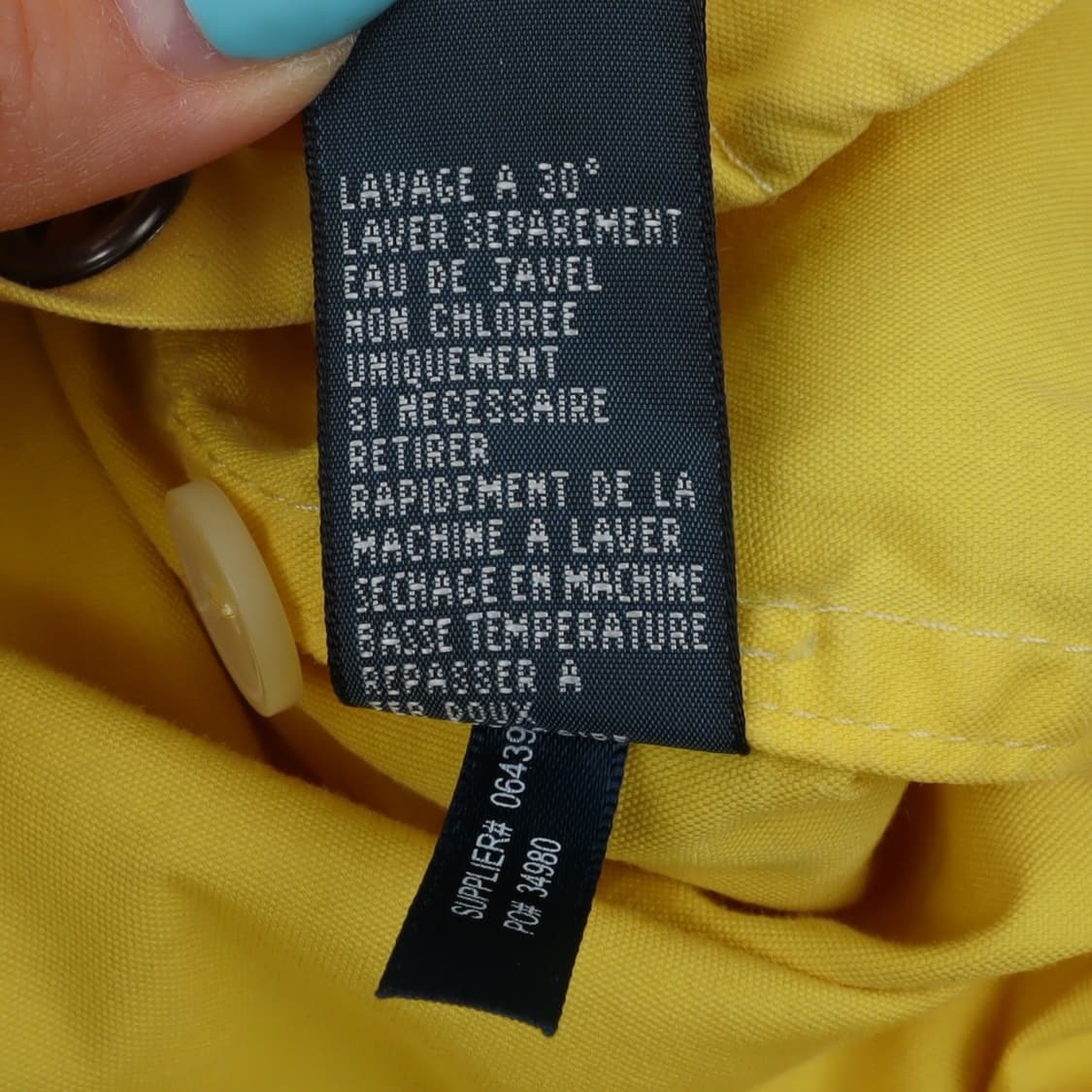 폴로 랄프로렌 옐로우 빅포니 코튼 후디 자켓 상품이미지10