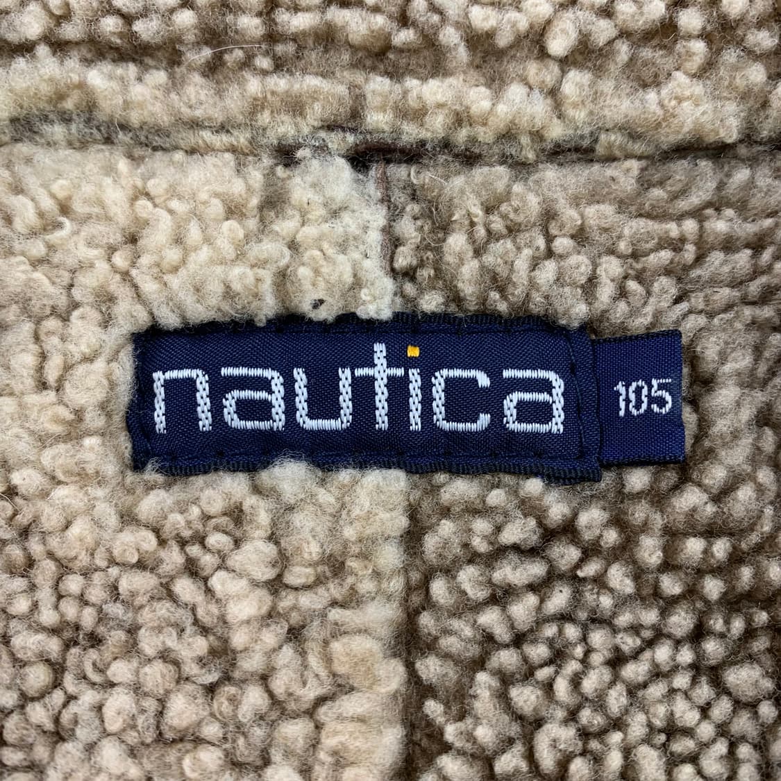 90s 노티카 램스킨 시어링 B-3 무스탕 플라이트 자켓 상품이미지7