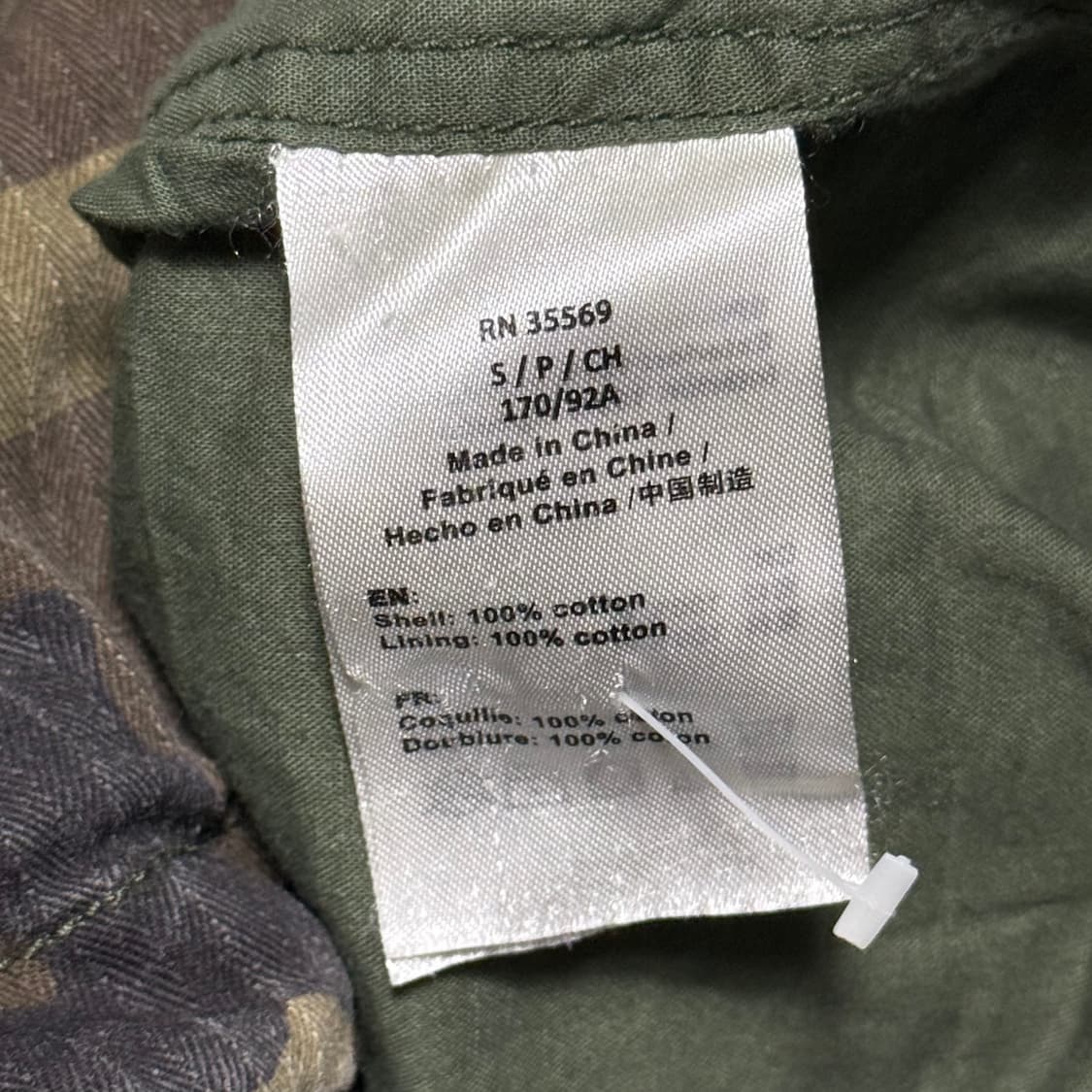 Alpha Industries 우드 랜드 월드 투어 필드 자켓 상품이미지5