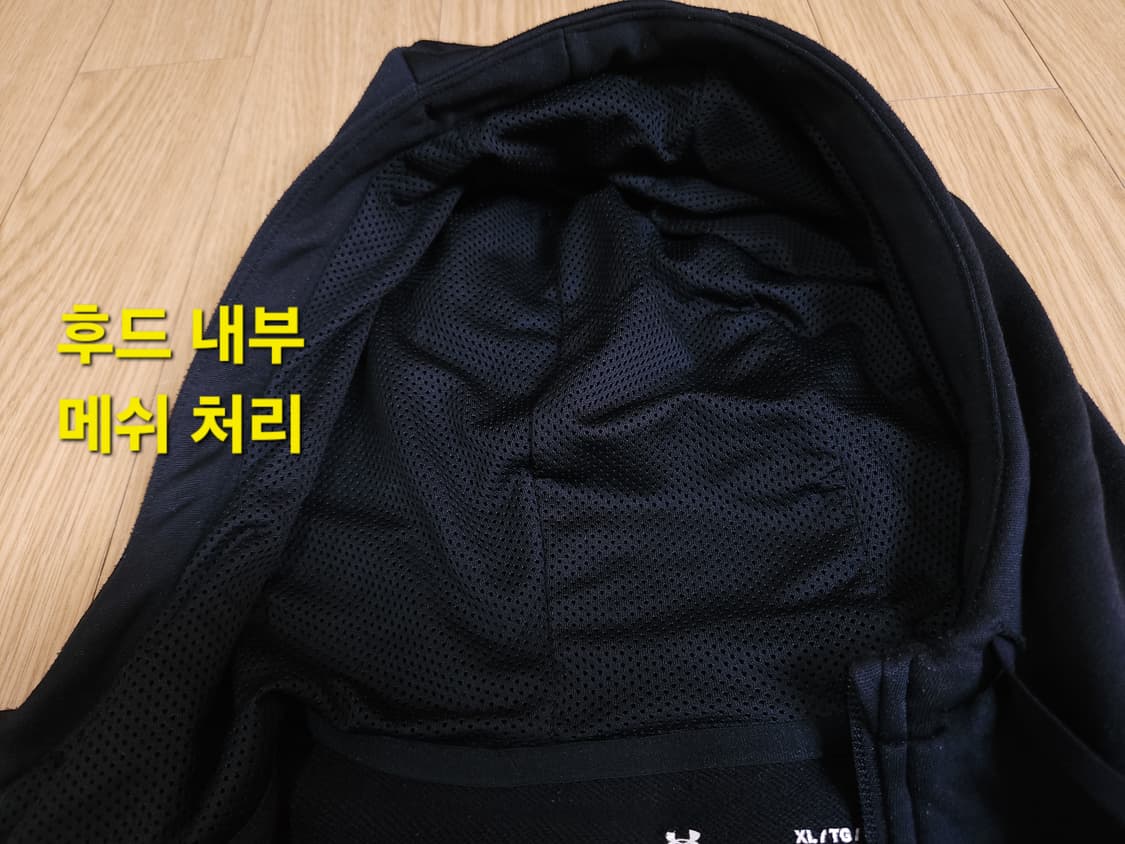 언더아머 후드 집업쟈켓, 풀집 후디 100 상품이미지5