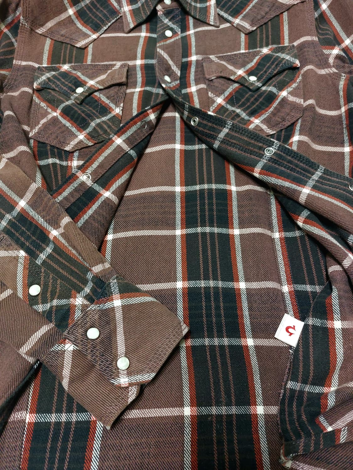 트루릴리젼 플란넬 셔츠 105 상품이미지7