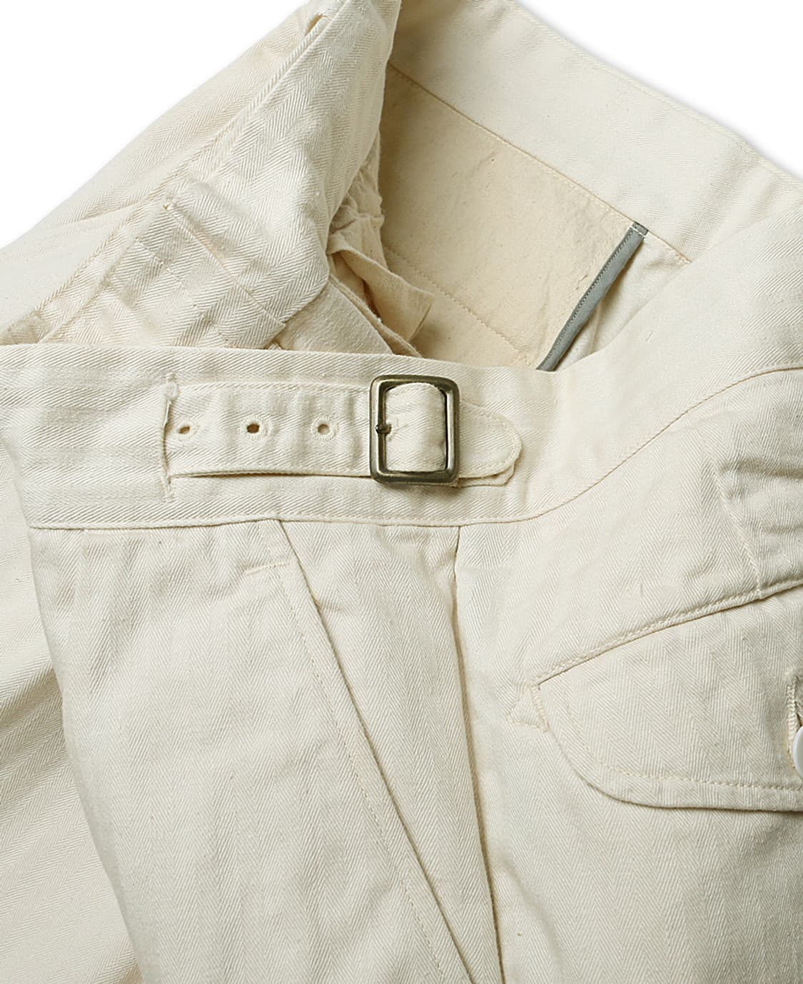 케네스 필드 [Kenneth Field] 아이보리 헤링본 구르카 팬츠 상품이미지5