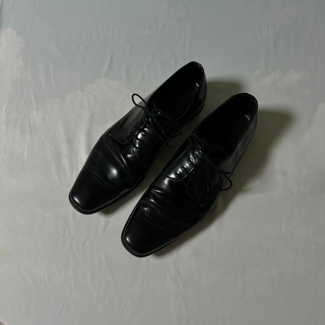Prada classic semi square toe derby 상품이미지1