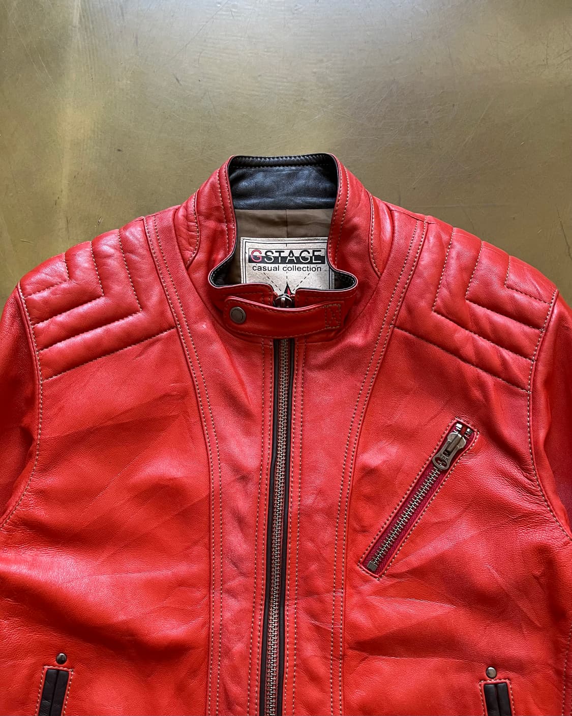 G-Stage Japan Lambskin Leather Jacket 상품이미지4