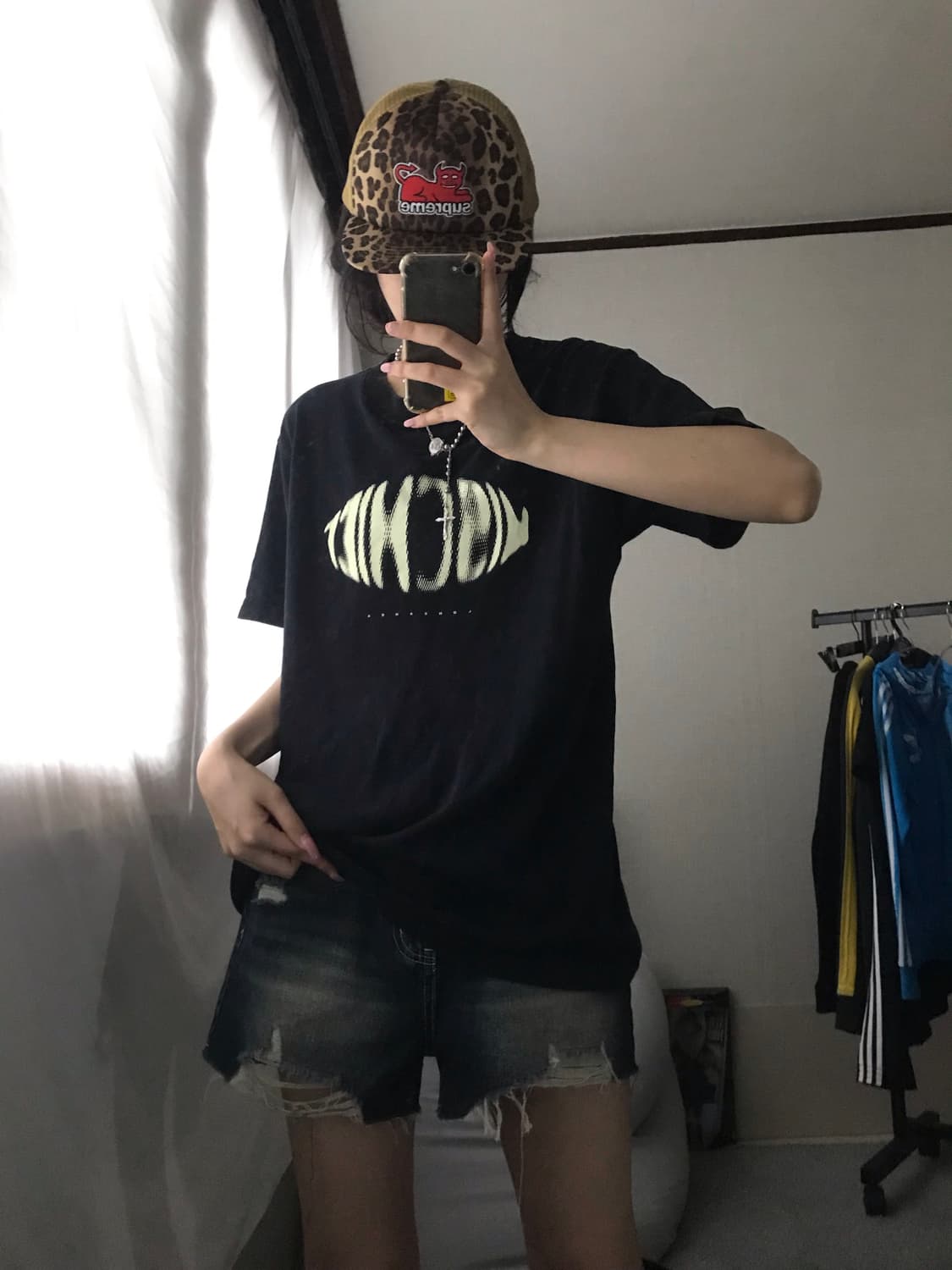 미스치프 블랙 반팔티셔츠 상품이미지6