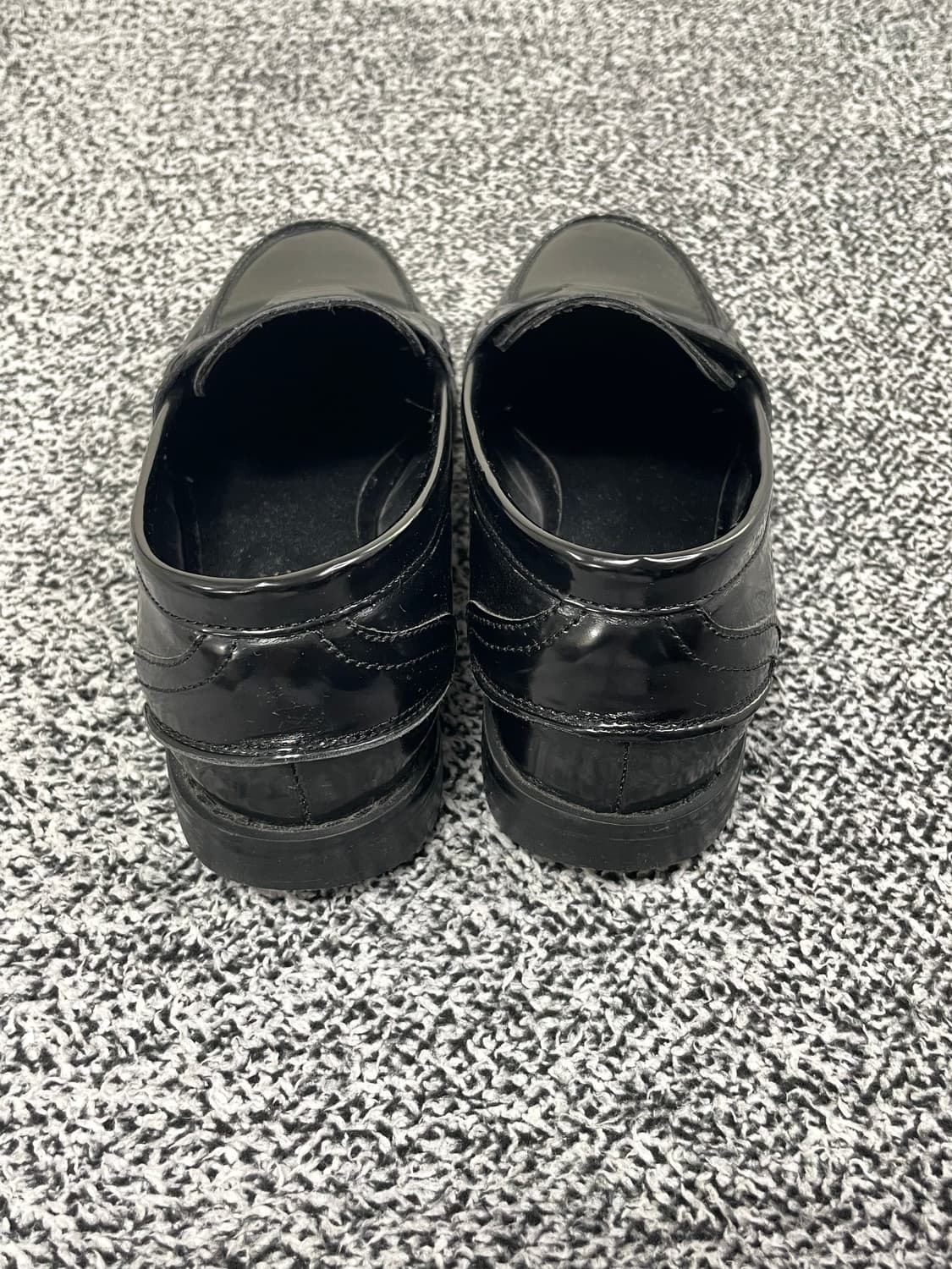 빈티지9. APTO 앱토 로퍼 유광 블랙 금장 구두 신발 상품이미지6