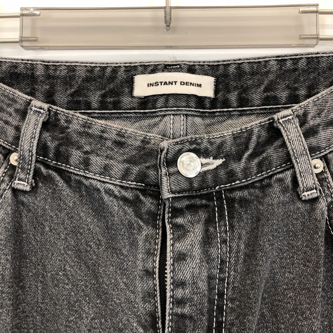 브랜디드 1967 JET BLACK 데님진 33 인치 상품이미지2