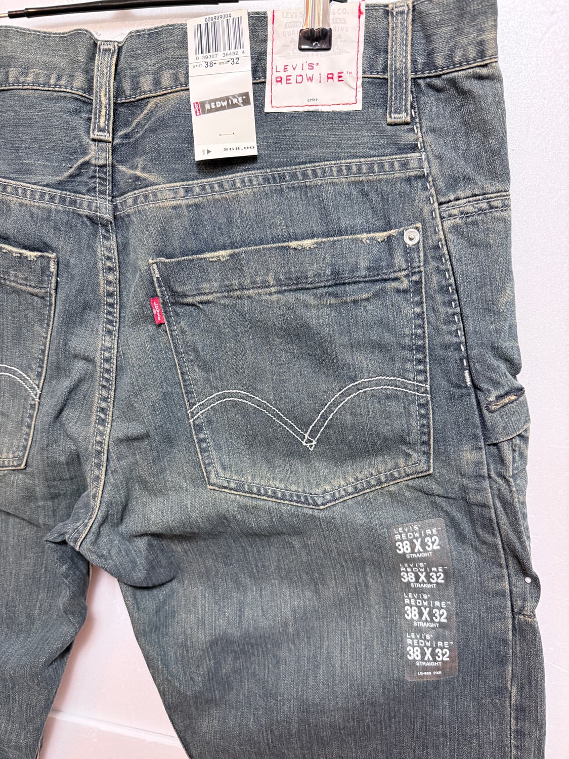 (새상품)리바이스 레드와이어 데님 팬츠 남성 38x32 상품이미지5