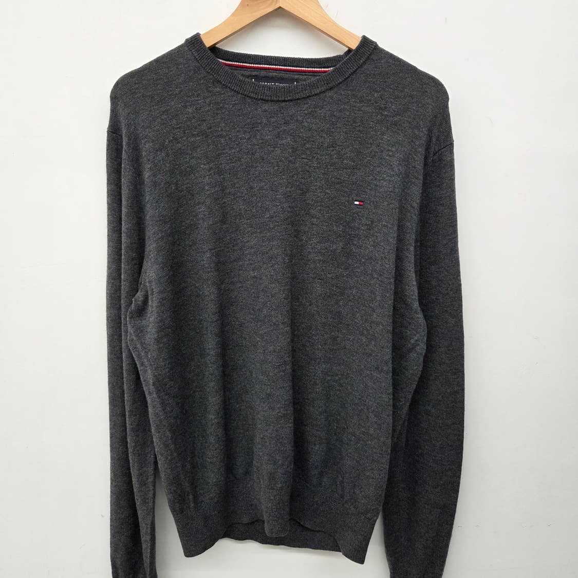 타미힐피거 그레이 니트 스웨터 남XL 상품이미지2