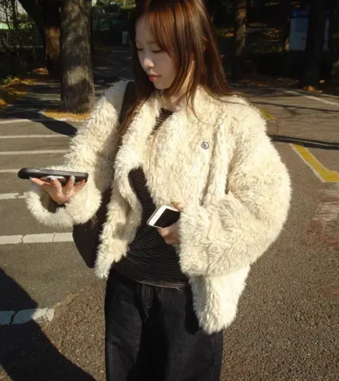 아워캐비넷 ourcabinet sheep fur jacket 상품이미지1