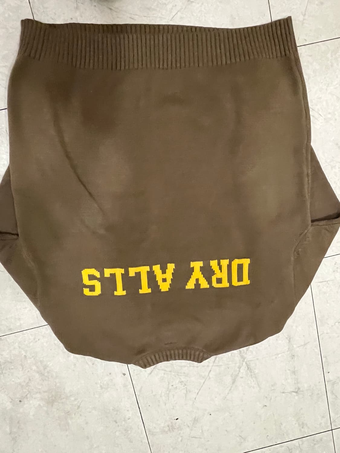 휴먼메이드 닥스니트 카키색 팝니당 상품이미지7