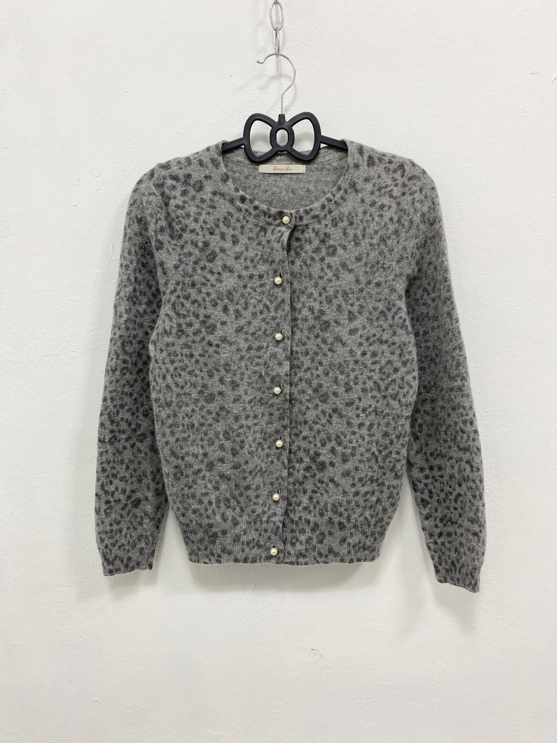 [JPN] 오네갸루 호피 레오파드 가디건 상품이미지3