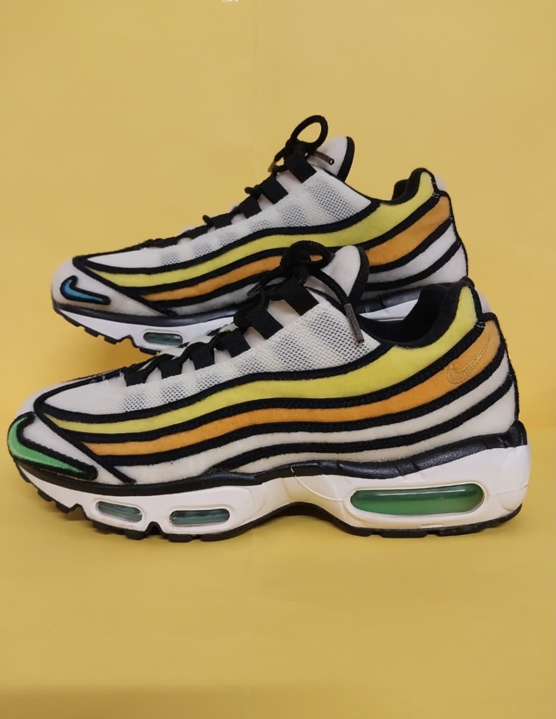 남성 나이키 에어맥스 95 개나리 폴른 라이즈 운동화 (255) 상품이미지1