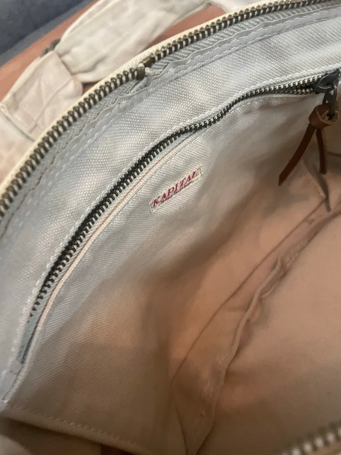 캐피탈 캔버스 스너프킨 백 키나리 상품이미지3