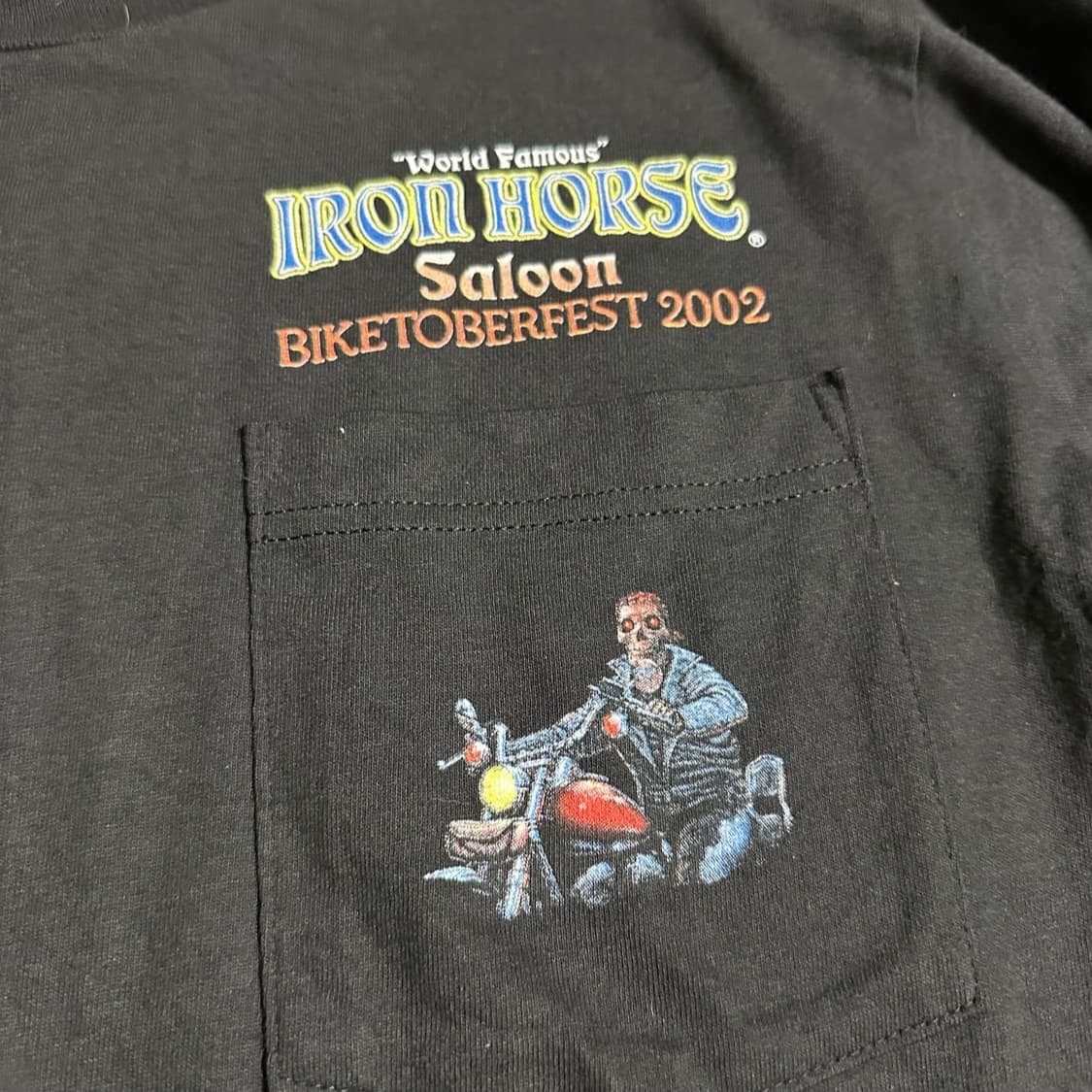 OOs JENSEN IRON HORSE 프린팅 롱슬리브 상품이미지6