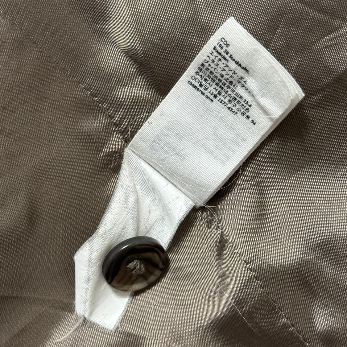 COS 코스 울 코트 36 상품이미지4