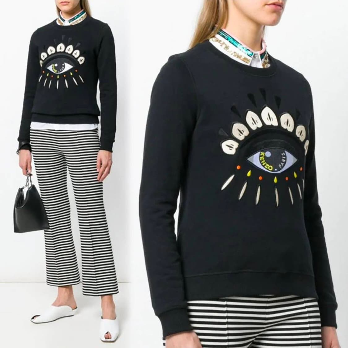  (매장) 겐조(Kenzo) 빅아이 자수 맨투맨 S size 상품이미지3