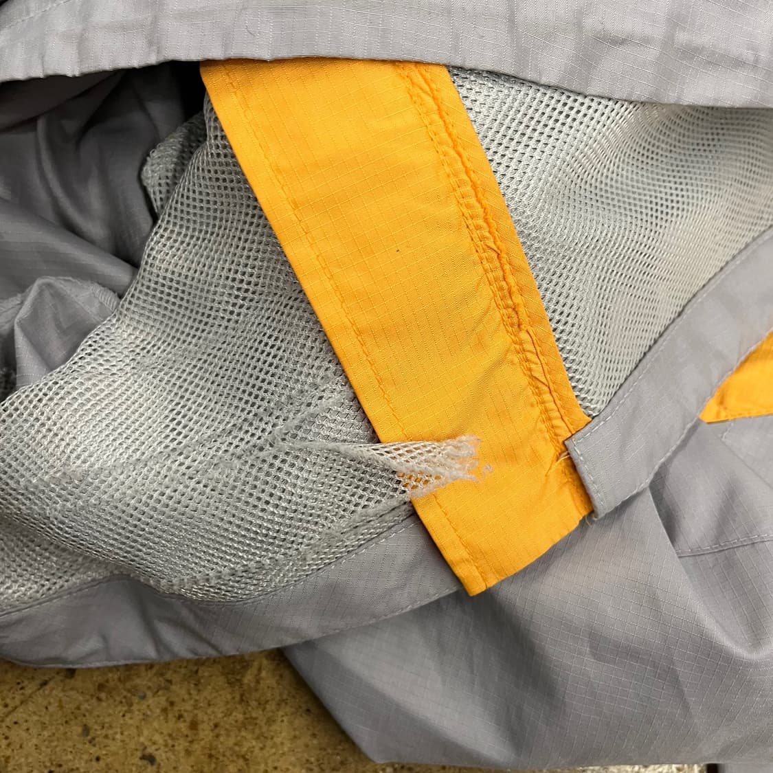 [정품/S] 나이키 ACG 옐로우 그레이 바람막이 자켓 b14 상품이미지6