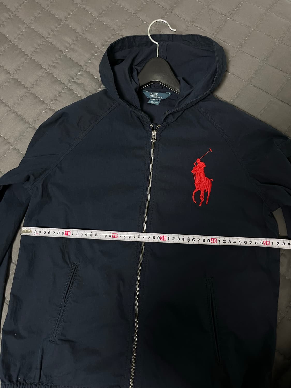 폴로 랄프로렌 빅포니 면 후드집업 키즈 xl 블루종 상품이미지3