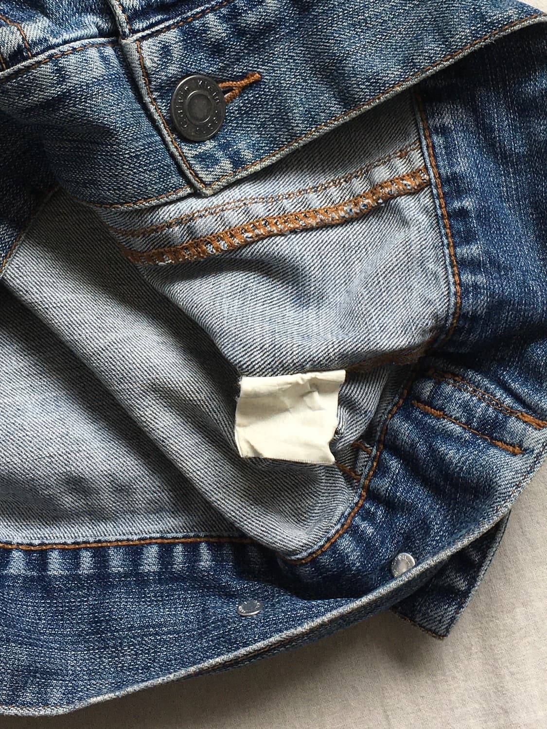 캘빈클라인 백스펠 데님자켓 상품이미지6