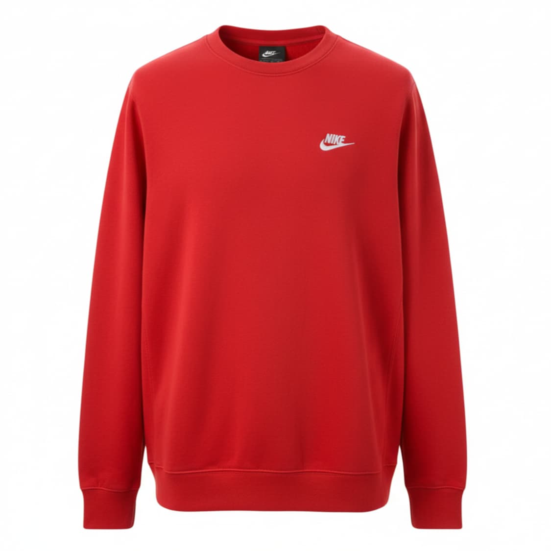 나이키 NIKE 화이트 자수 로고 레드 맨투맨 1860 상품이미지1