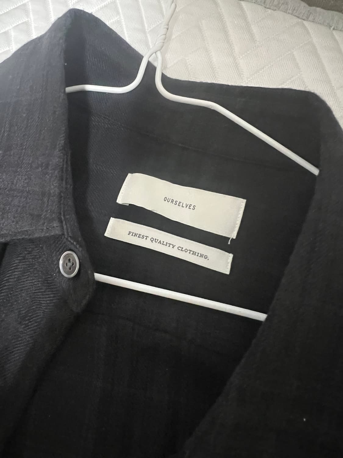 아워셀브스 24fw 빈티지 체크셔츠 2사이즈 판매 상품이미지2