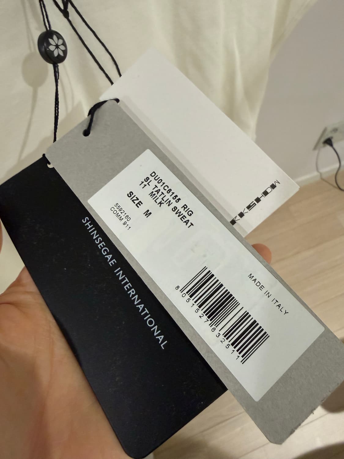 릭오웬스 슬리브리스 스웻 티셔츠 상품이미지4