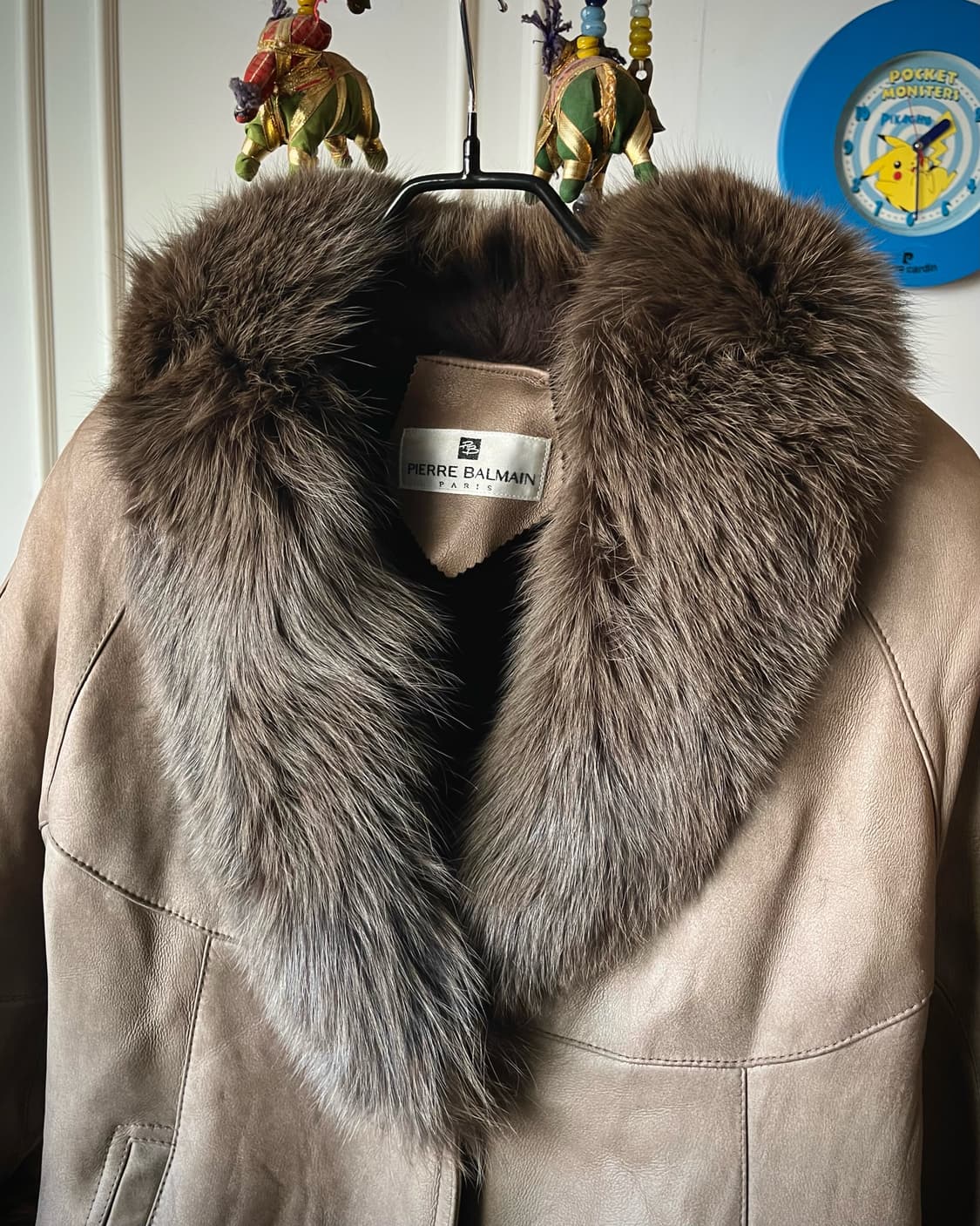 1990s Pierre Balmain Leather Fur Mustang 상품이미지3