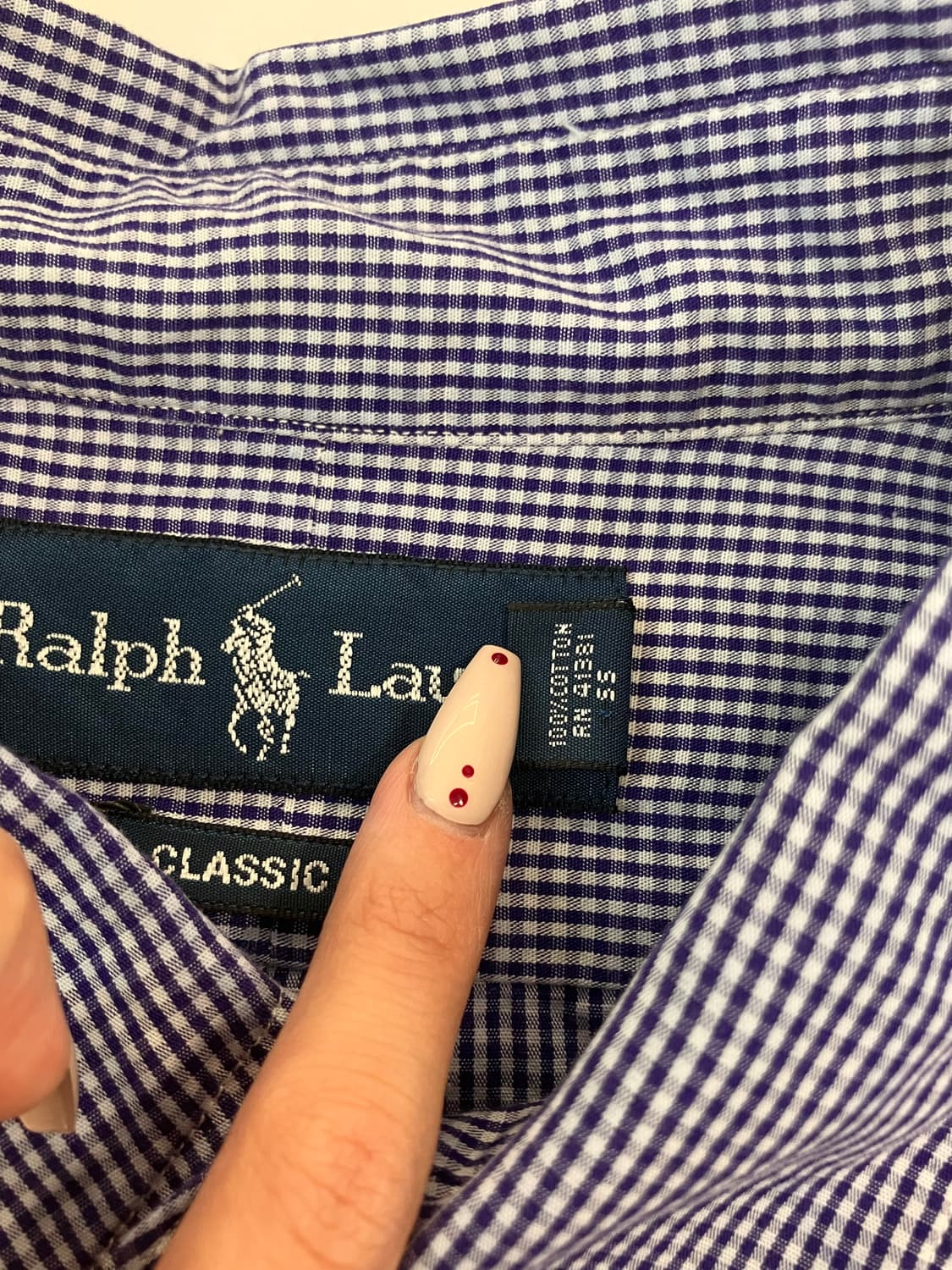 (XL) POLO 폴로 랄프로렌 체크 셔츠 클래식핏 상품이미지7