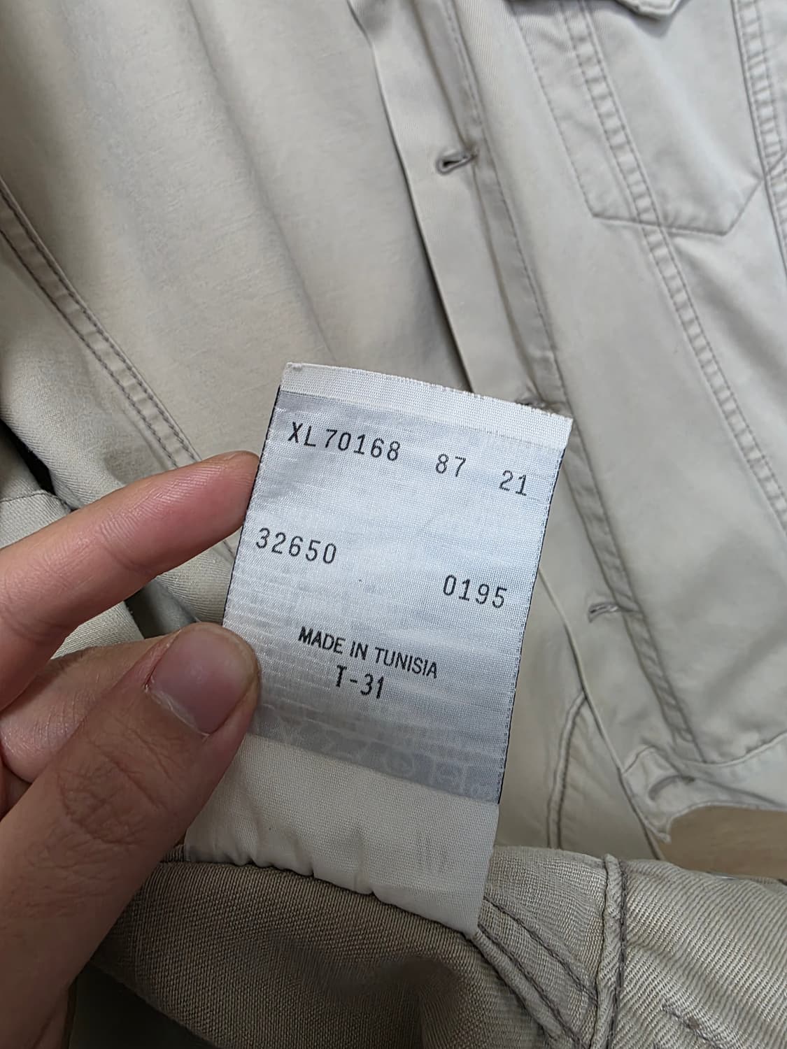 리바이스 90s  70168 트러커 자켓 XL 상품이미지6