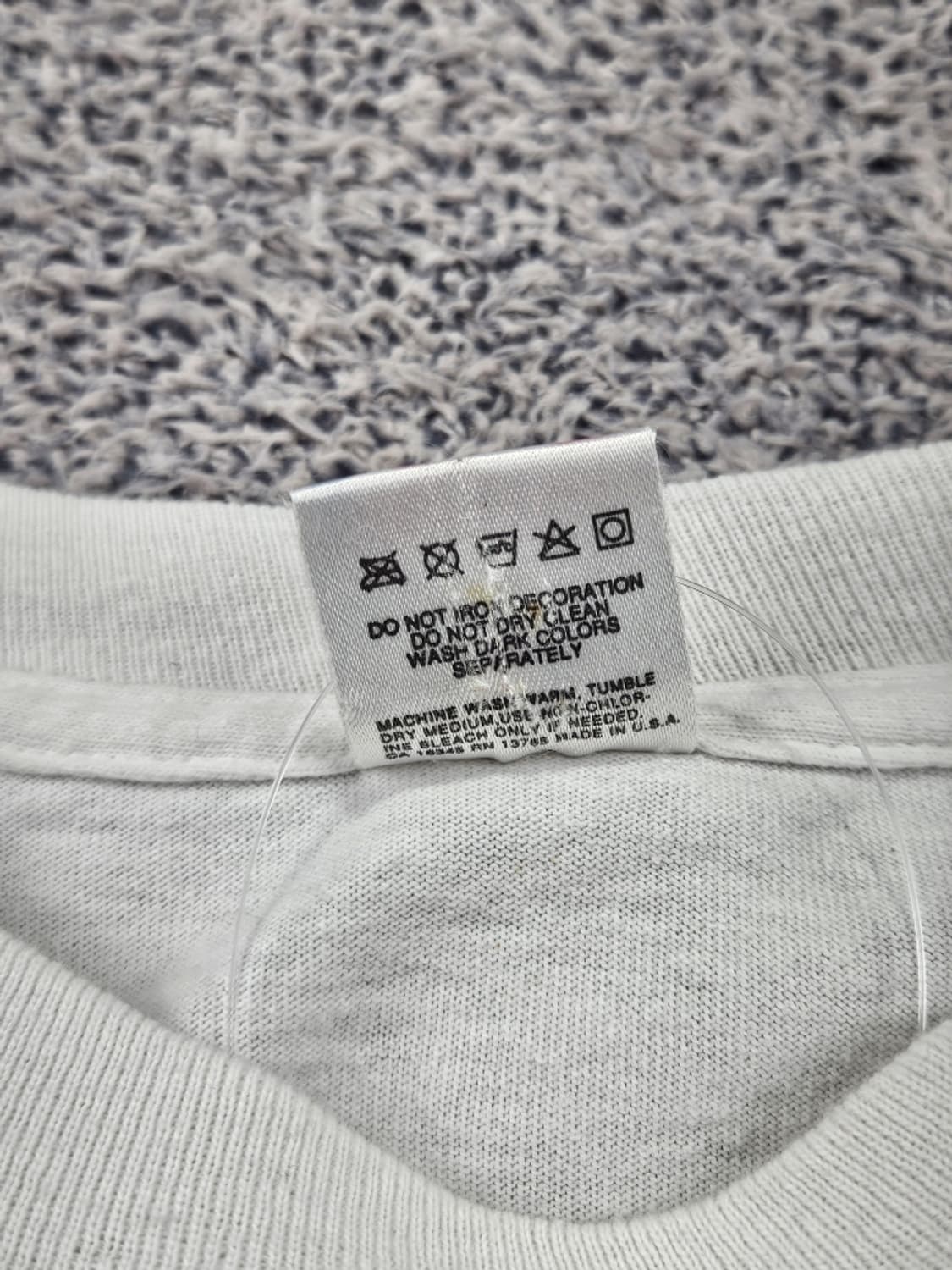 8~90's USA 프룻오브더룸 싱글스티치 롱슬리브 (L) / 11951 상품이미지9