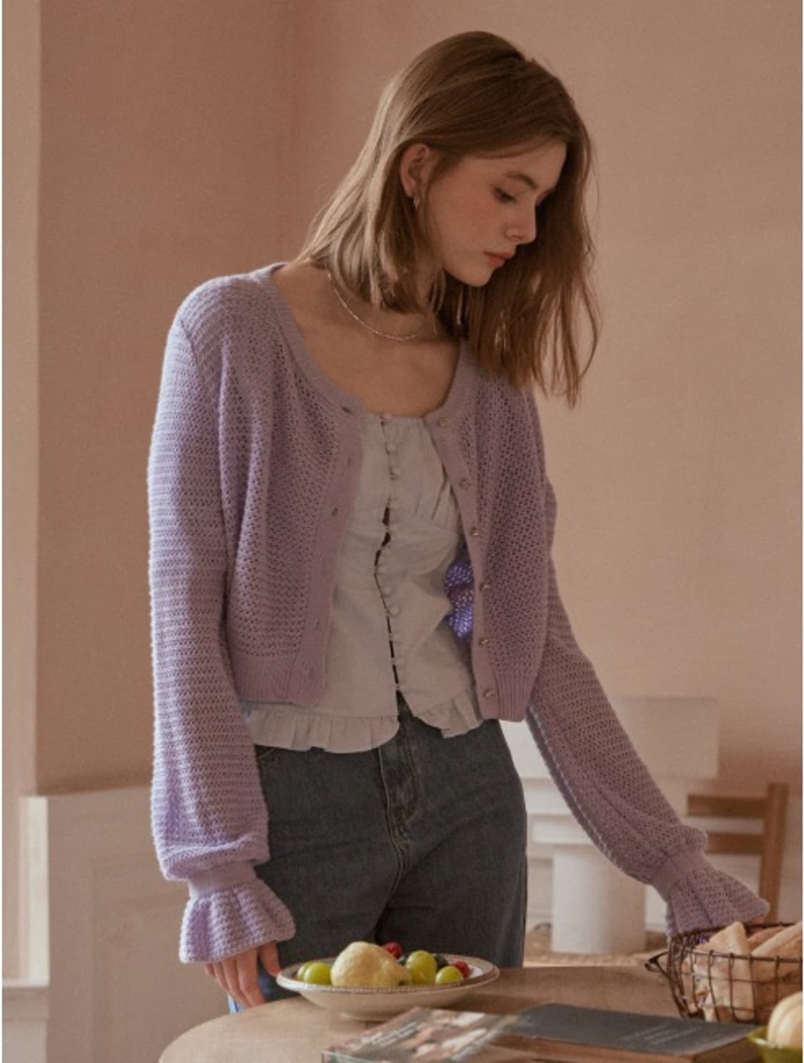 르니나 보라 가디건 상품이미지3