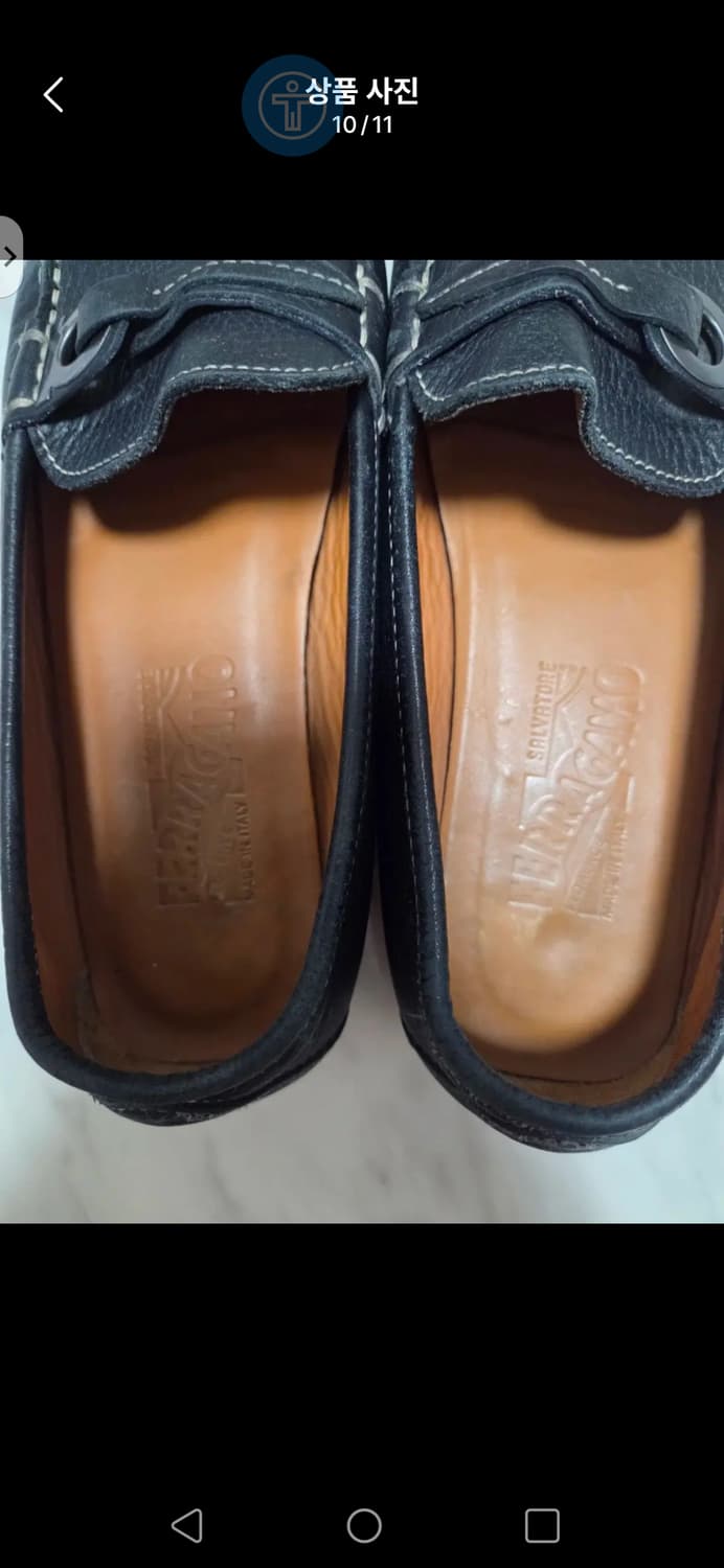 (정품)페레가모 간치니 가죽 로퍼 5D 225 프라다로퍼 미우미우로퍼 상품이미지4