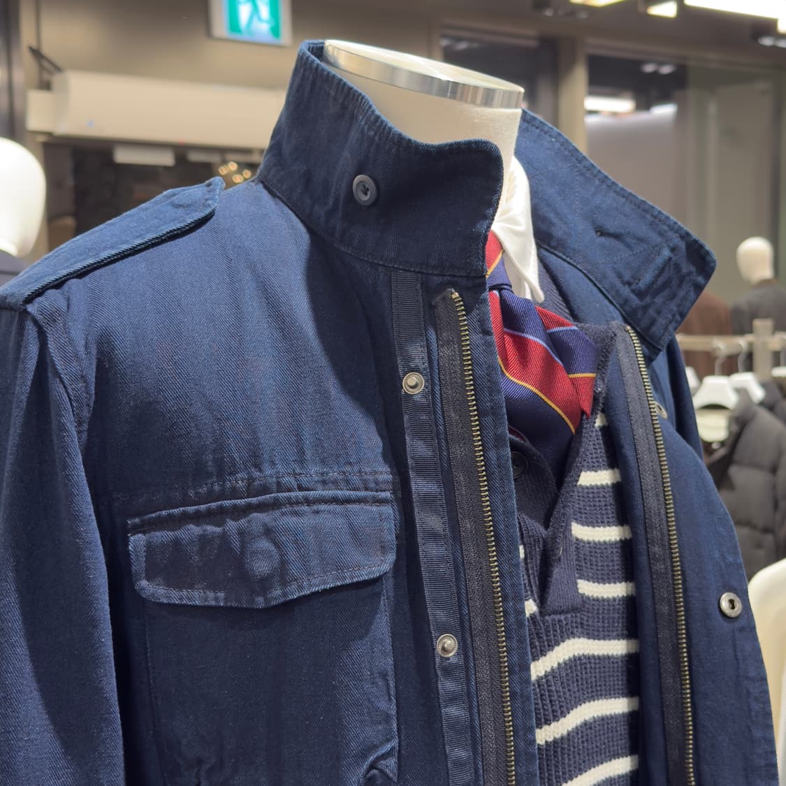 GU 인디고 M-65 필드자켓 상품이미지8