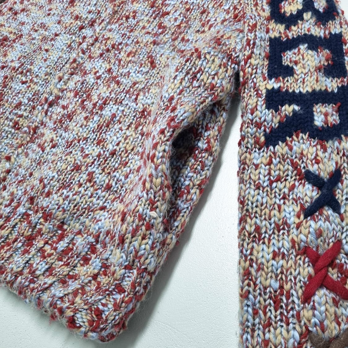 빈티지 BACK NUMBER 코위찬 니트자켓 - M 상품이미지6