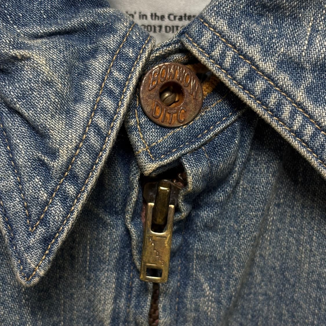 XL) bowwow 바우와우 25ss 집 데님 셔츠 자켓 상품이미지2