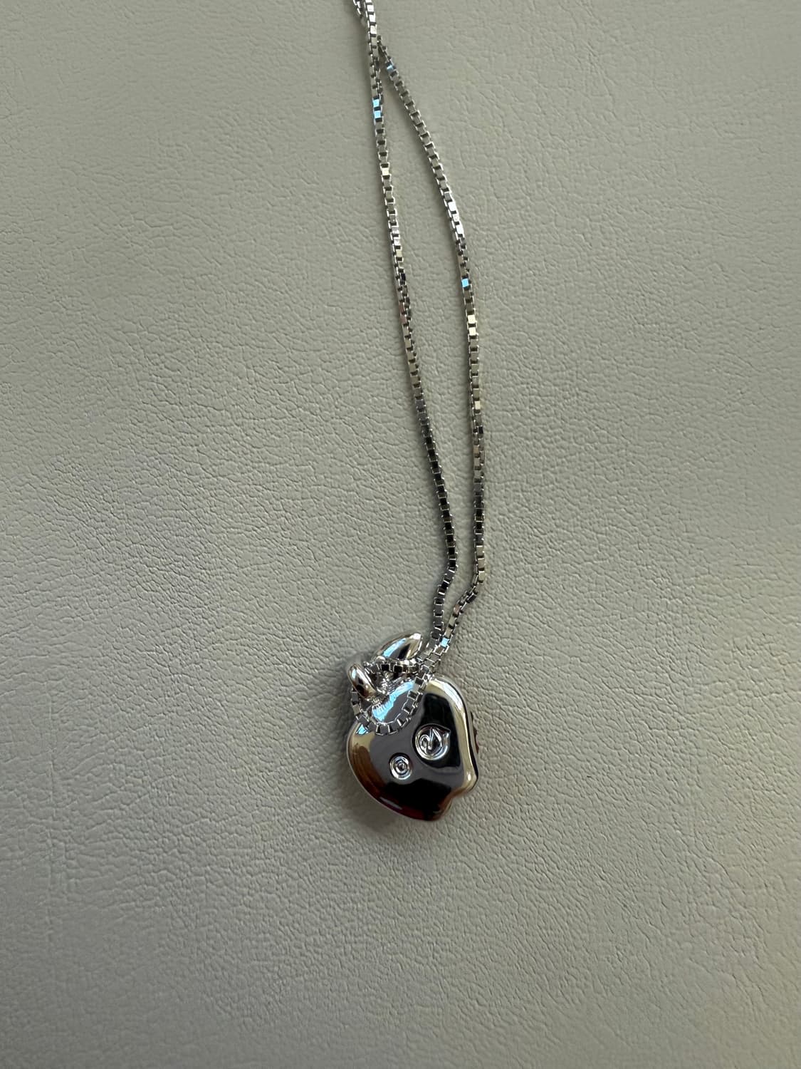 [새상품] 스와로브스키 레드 애플 네크리스 실버 은 금 골드 다이아 티파 상품이미지4