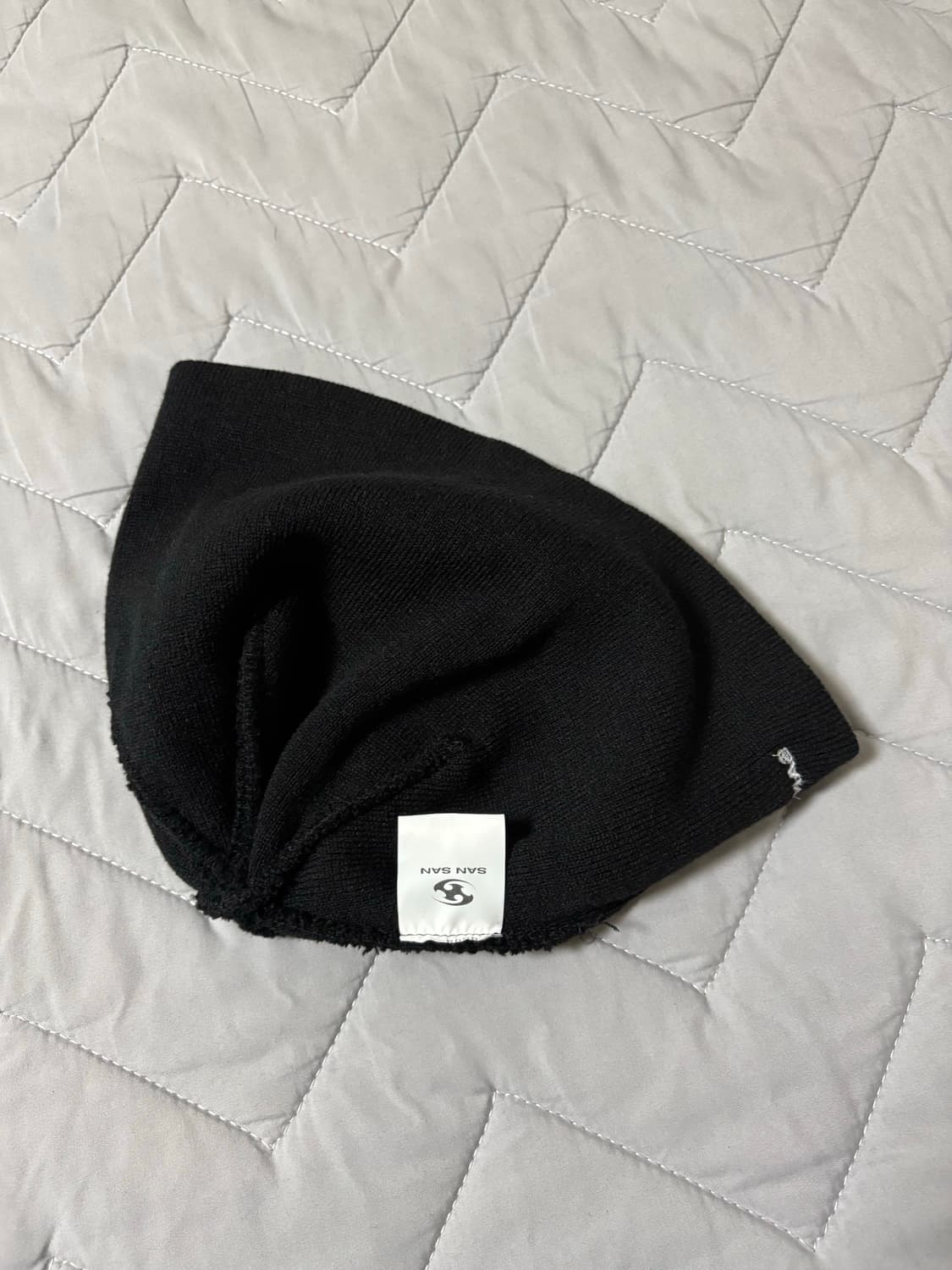 산산기어 로고 비니 블랙 판매합니다 상품이미지4