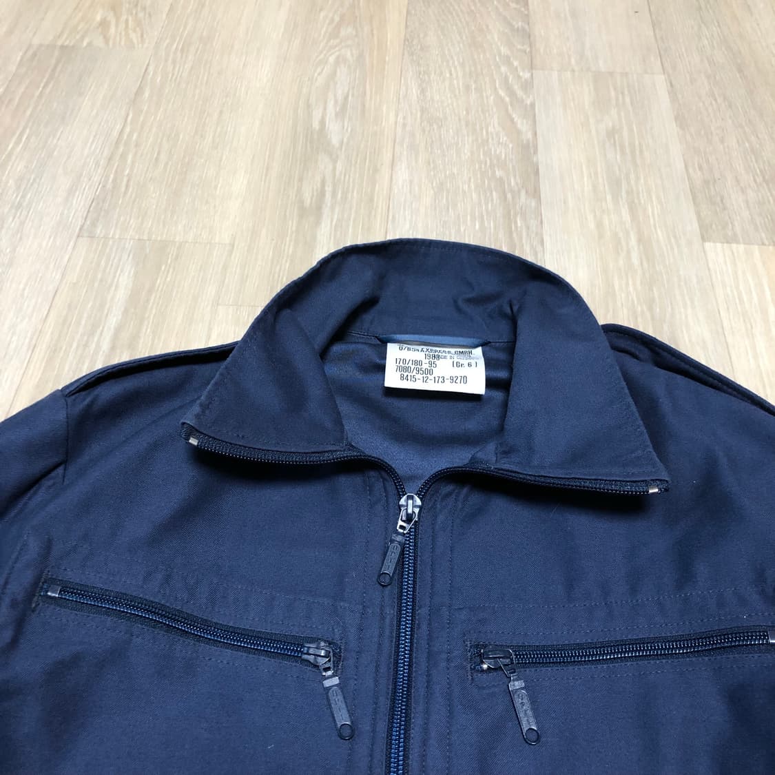 (100) 80's 독일 연방해군 보드자켓 네이비 독일군 야상 상품이미지3