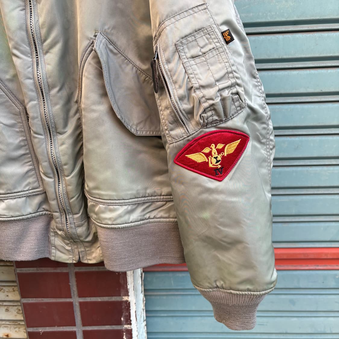 90s 알파인더스트리 FLT 45/F 플라이어 자켓 상품이미지6