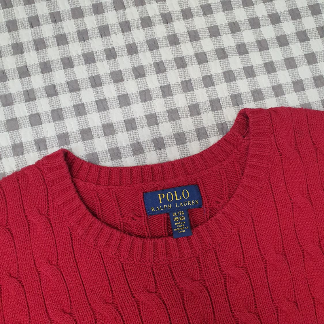 폴로 랄프로렌 케이블 니트 스웨터 남자95 상품이미지2