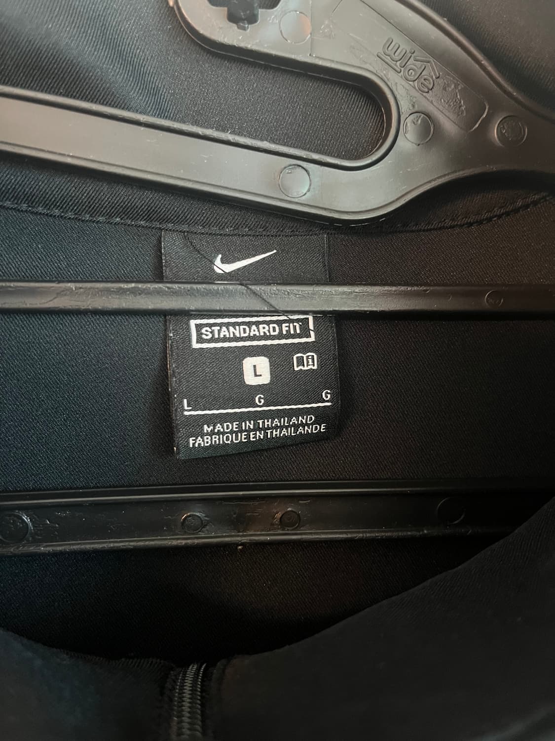 [L/100] 나이키 스우시 바람막이 집업 블랙 상품이미지4