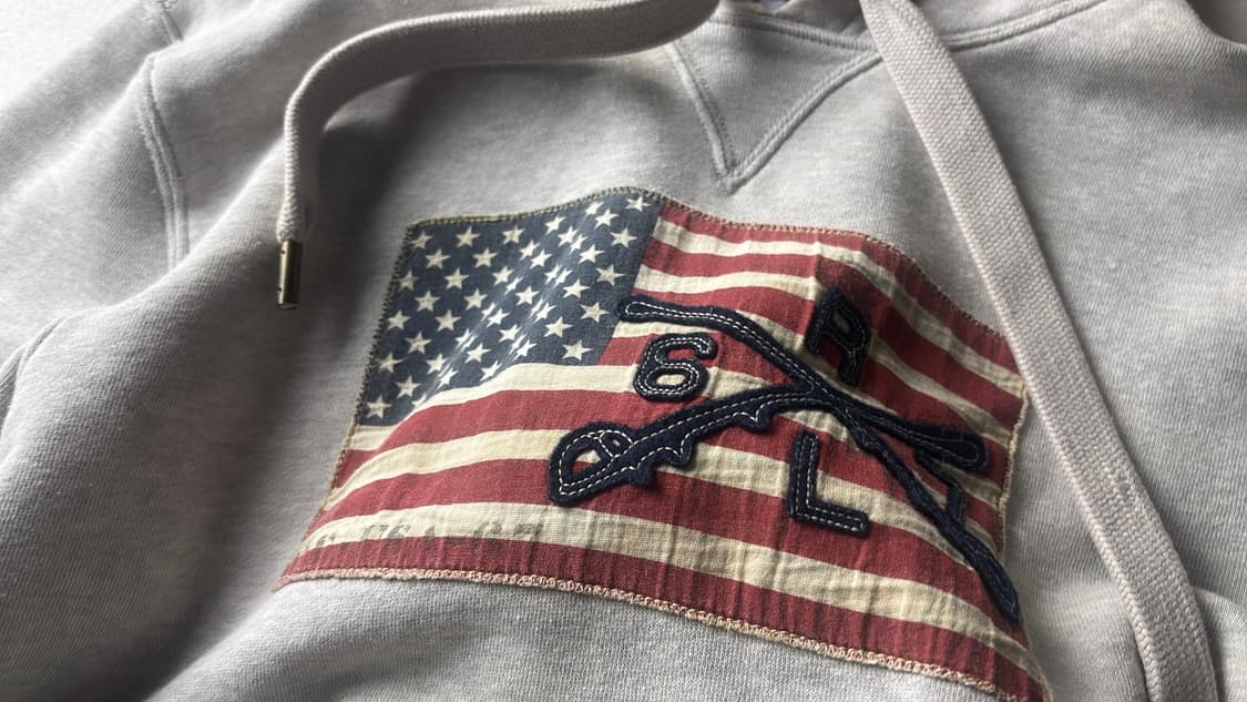 폴로 성조기 후드티 상품이미지3