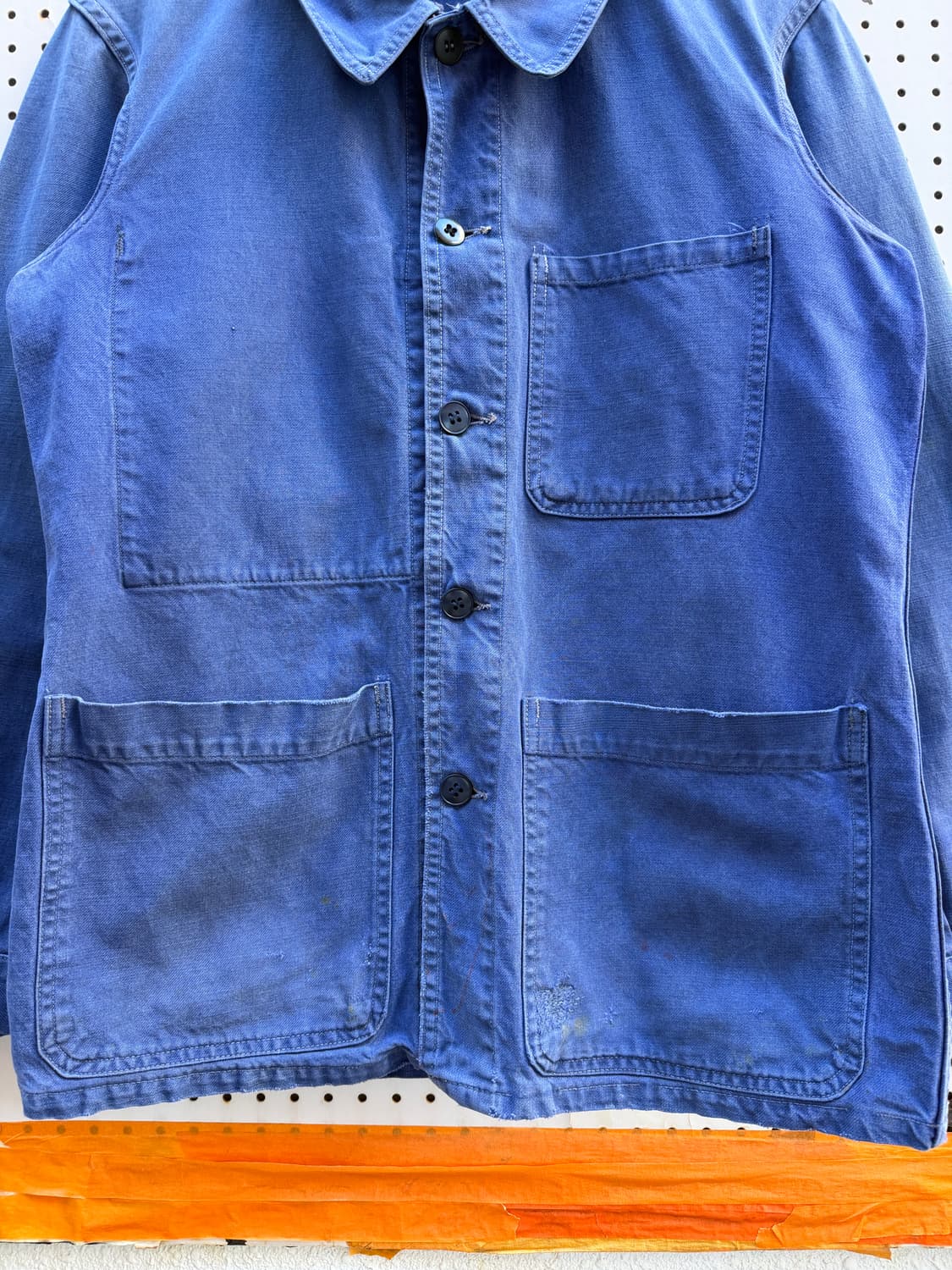 1950s OLD MODEL ROUND COLLAR 50s 프렌치워크자켓 상품이미지7