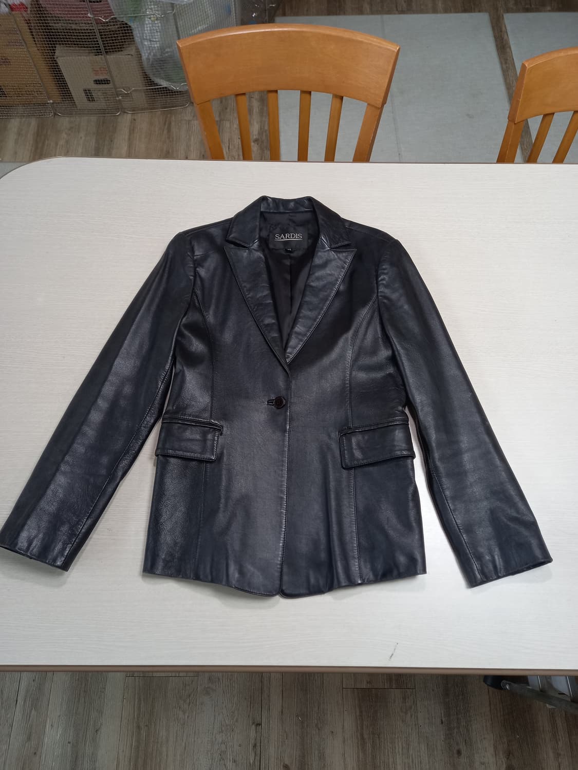 M90 SARDIS Kor 여성용 양가죽 자켓 블랙 M-15 상품이미지1