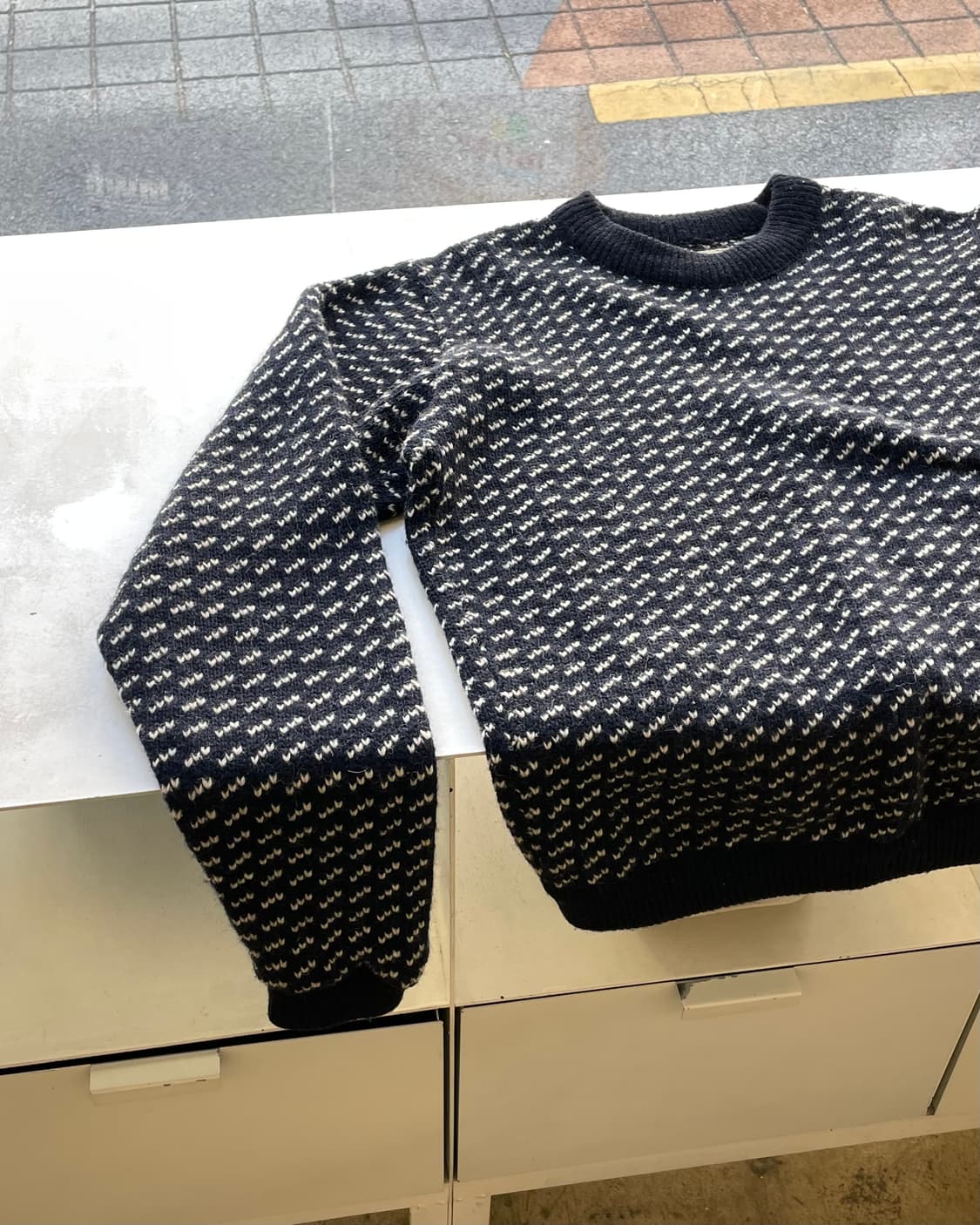 80’s LL bean Birdeyes knit 엘엘빈 버드아이 스웨터 상품이미지4