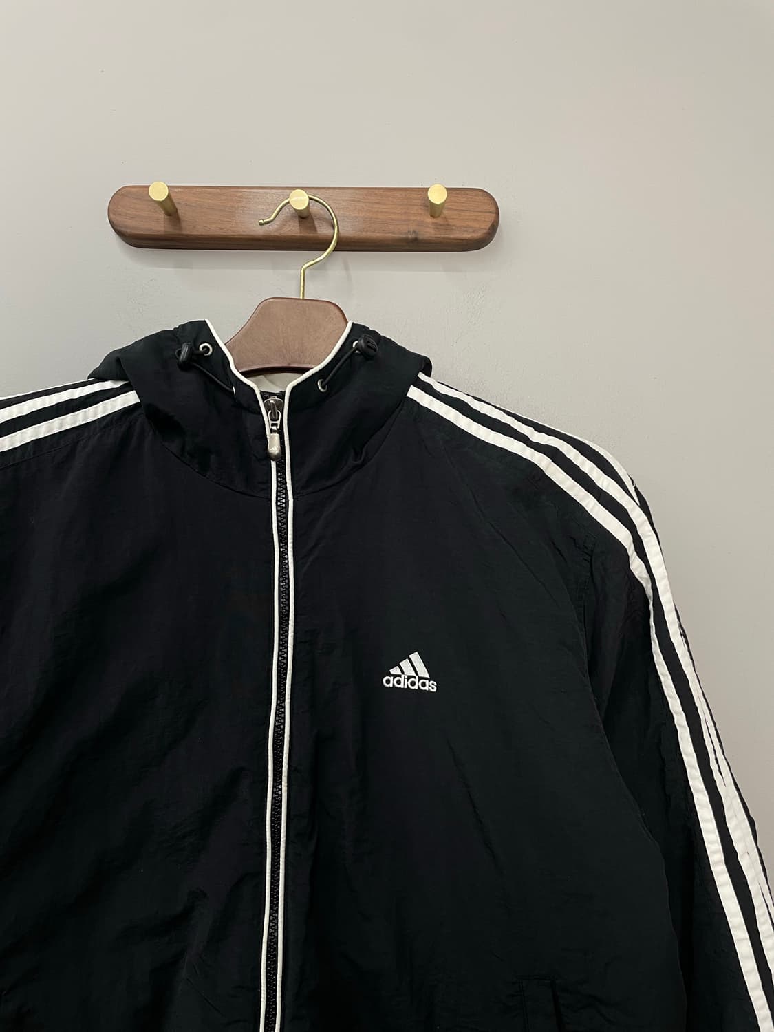 아디다스 올드스쿨 후드 바람막이 자켓 H1654 상품이미지3