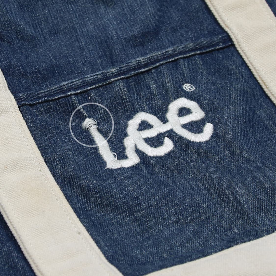 Lee 데님 토트백 상품이미지3
