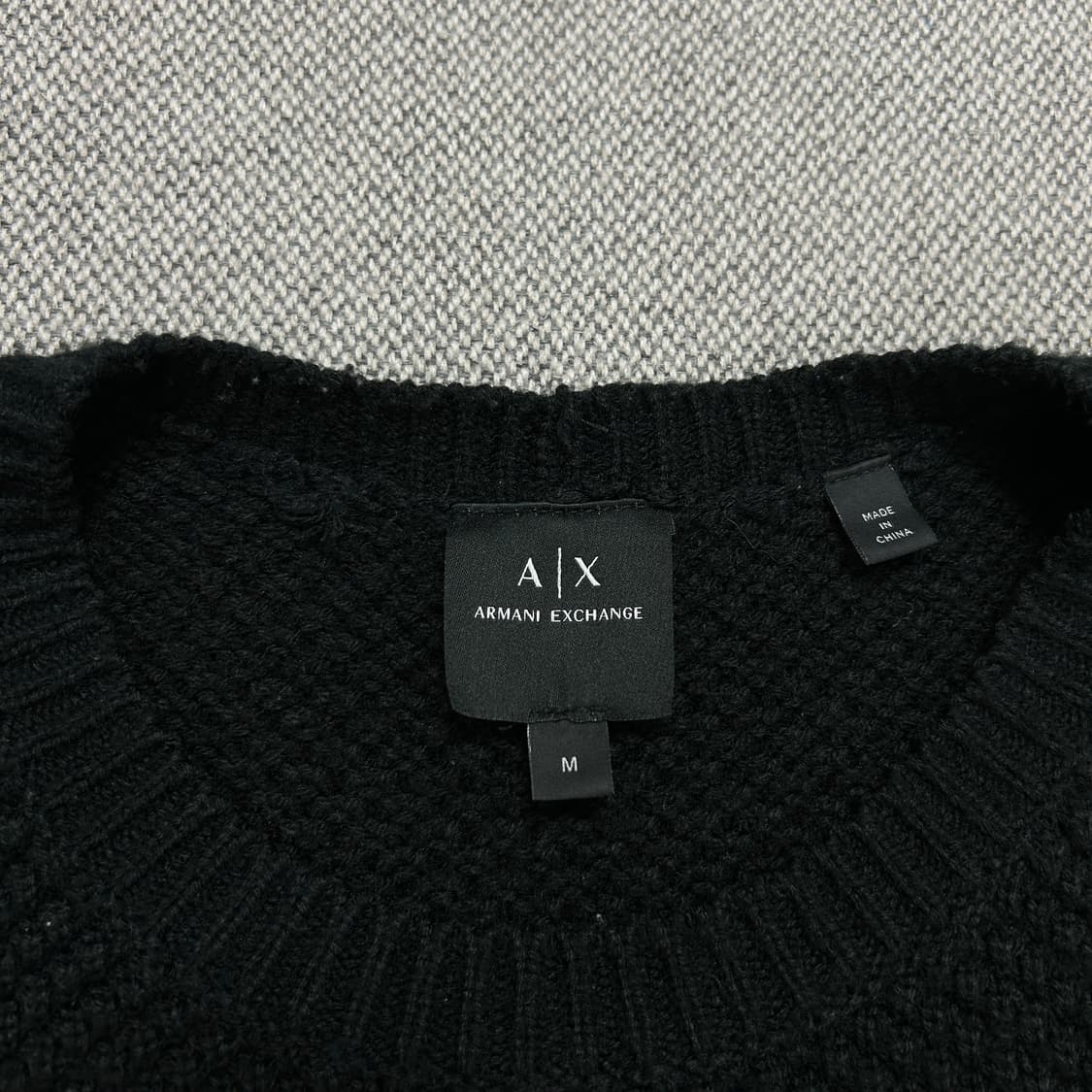 아르마니 익스체인지 스펠로고 니트(M) 상품이미지2