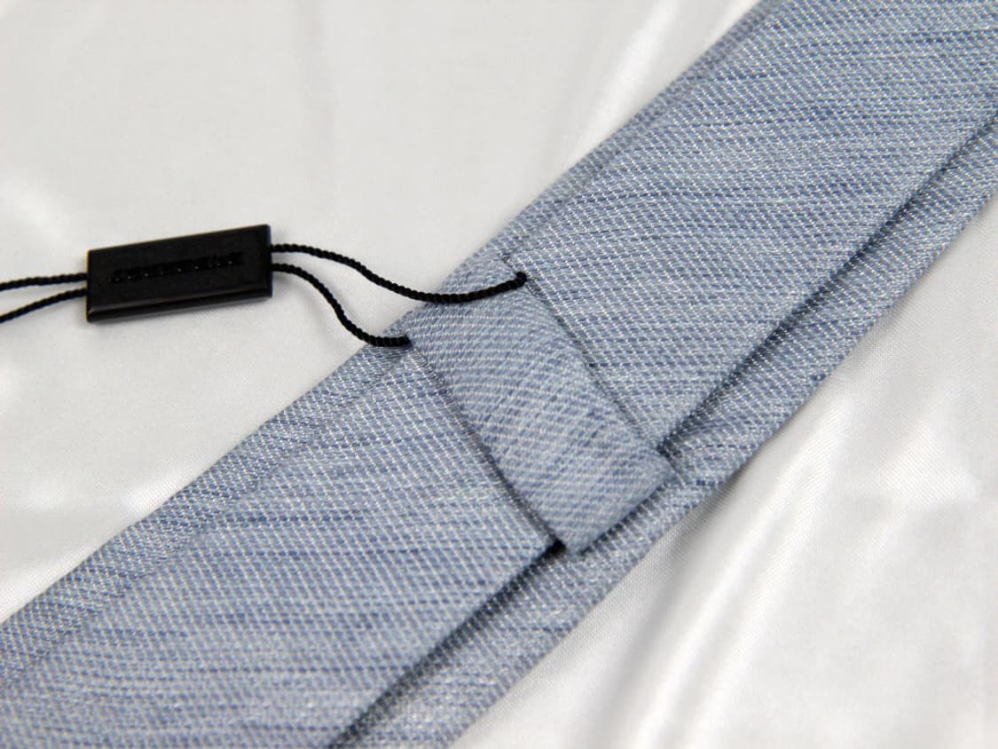 버버리 6.2cm 미사용 S등급 신형 멜란지 슬러브 명품넥타이 상품이미지3